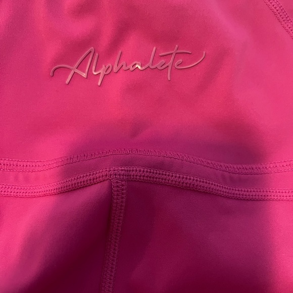 Alphalete shorts 6” pink - Picture 3 of 3